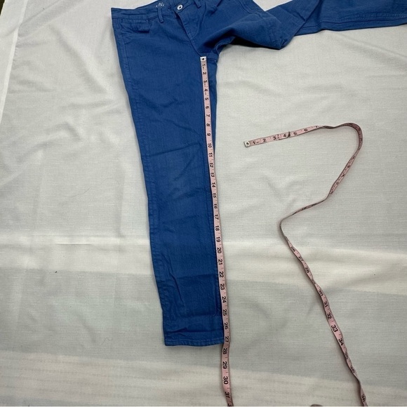 Madewell size 27 Cornflower Blue Skinny Skinny Ankle Stretch Jeans - Picture 16 of 16